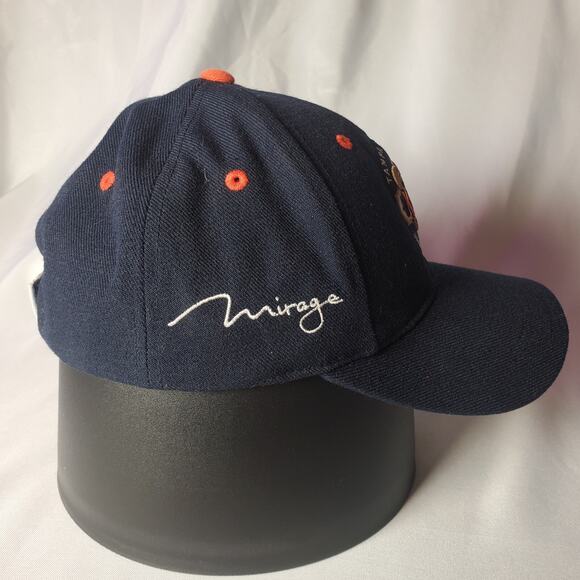 Super Bowl XXXV Hat 2001 Tampa NFL Mirage Puma Navy Adjustable Cap Vintage - Picture 2 of 11